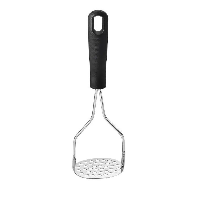 Mașină de zdrobire manuală pentru zdrobirea cartofilor presată zdrobitoare de cartofi Instrument portabil de bucătărie pentru alimente pentru bebeluși, fructe, banane, coacere, fructe, legume