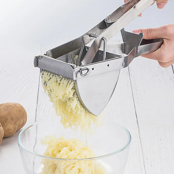 Ризър за картофи от неръждаема стомана Машина за смачкване на картофи Тежкотоварна машина за картофи за картофи за бебешка храна Сокоизстисквачка за плодове и зеленчуци