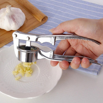 Κουζίνα που μιμείται ανοξείδωτο ατσάλι Πολυλειτουργικός θρυμματιστής σκόρδου Μαγειρική τζίντζερ Στίπτης πουδράρει χειρός Εργαλεία κιμά τζίντζερ