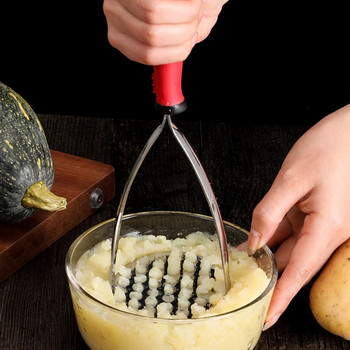 Pressed Potato Masher Ricer Puree Juice Maker Potato Pusher Λείος πουρέ πατάτας Θραυστήρας φρούτων Εργαλεία από ανοξείδωτο χάλυβα Κουζίνα