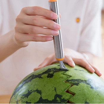 1 бр многофункционален инструмент за плодове топка копач гофриран нож от неръждаема стомана кухненски аксесоари кухненски джаджи