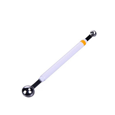 Mini Apple Ball Digger Pepene Pepene Lingura Inghetata Dig Scoop Instrument de gătit cu capăt dublu Accesorii de bucătărie DIY Gadgets pentru bucătărie