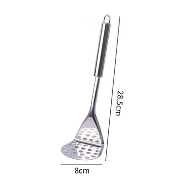 Mașină de zdrobire de cartofi din oțel inoxidabil Mașină de zdrobire manuală de dovleac Presă de igname Forme multiple Concasor pentru piure de legume Accesorii de bucătărie