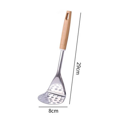 Mașină de zdrobire de cartofi din oțel inoxidabil Mașină de zdrobire manuală de dovleac Presă de igname Forme multiple Concasor pentru piure de legume Accesorii de bucătărie