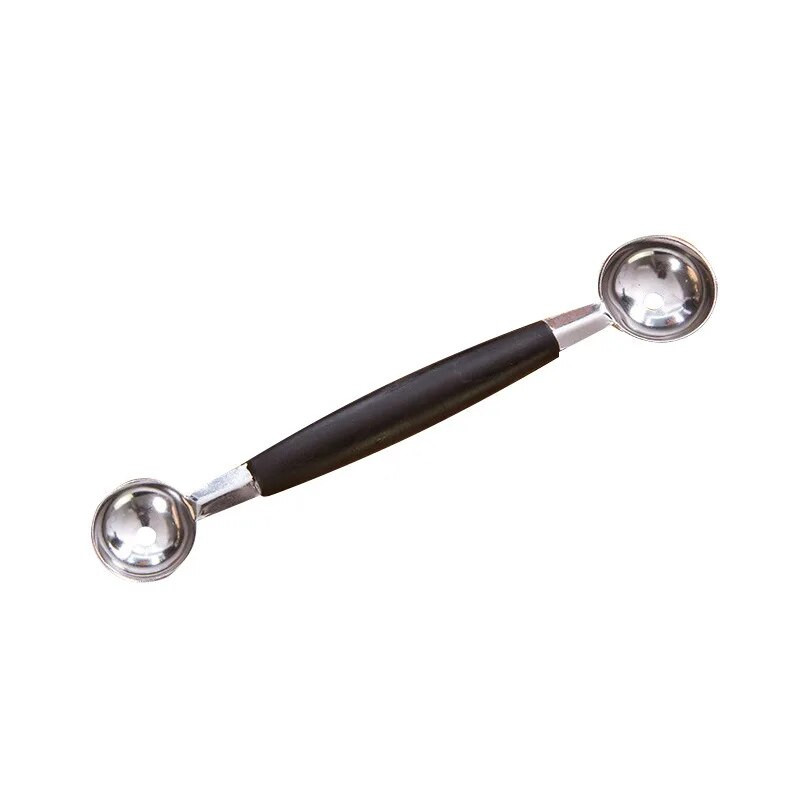 Melionas arbūzas Kamuoliukas Vaisių šaukštas Ledų šerbetas Nerūdijančio plieno Dvipusis kepimo įrankis Virtuvės priedai Įtaisai