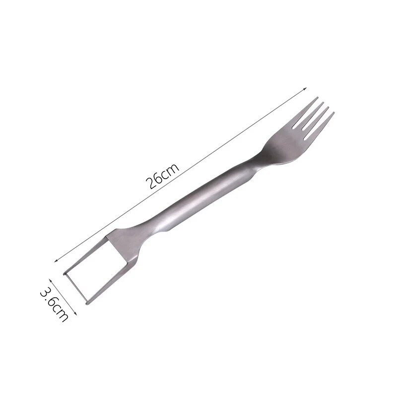 2 viename arbūzų pjaustyklė Arbūzo šakutė pjaustyklė nerūdijančio plieno vaisių pjaustyklė šakutė Meliono kubelių pjaustymo įrankis virtuvės įtaisas