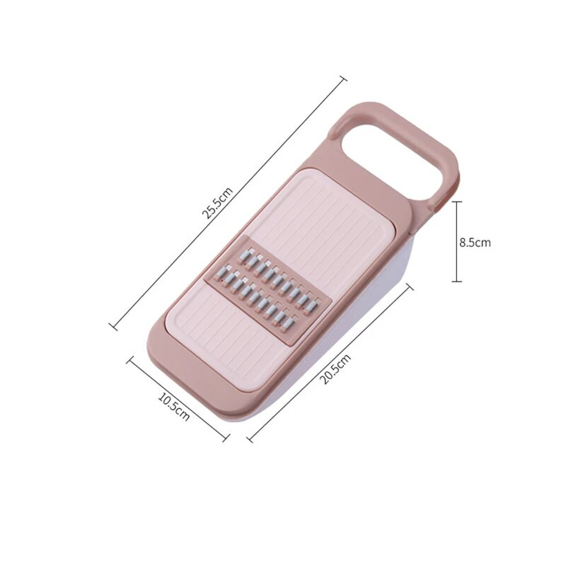 Bucătărie tăietor legume răzătoare 6 în 1 tocator multifuncțional cuțit cu coș tocator fructe cartofi gadgeturi multifuncționale