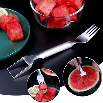 Εργαλείο φρούτων Creative Watermelon Cutter Artifact Οικιακό Πιρούνι Καρπούζι πολλαπλών χρήσεων Διαιρέτης φρούτων Κουζίνα Κουζίνα Κουζίνα
