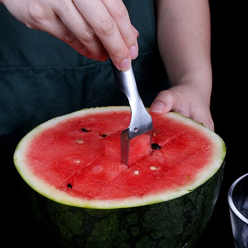 Εργαλείο φρούτων Creative Watermelon Cutter Artifact Οικιακό Πιρούνι Καρπούζι πολλαπλών χρήσεων Διαιρέτης φρούτων Κουζίνα Κουζίνα Κουζίνα