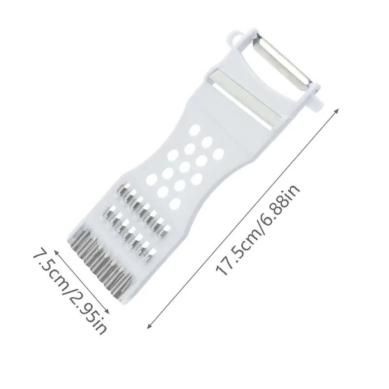 Daržovių skustukas Daugiafunkcinis subraižytų bulvių skustukas Nešiojamas česnakų morkų trintuvas Vaisių agurkų pjaustyklė Virtuvės priedai