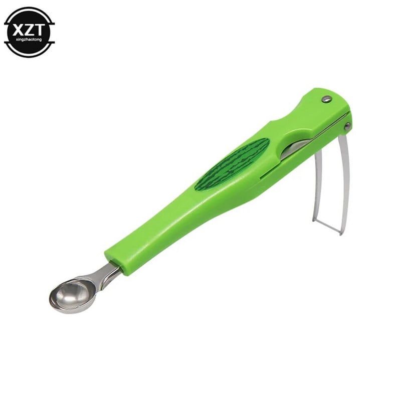 NOVI Cjepač lubenice Kuglice za dinju i set lopatica za voće Rezač lubenice od nehrđajućeg čelika Alati za rezbarenje voća Žlica za koktele