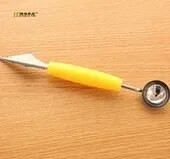 1 vnt Kūrybinis vaisių drožybos peilis Arbūzas Baller Ledai Kasti Kamuolys Šaukštas Baller Pasidaryk pats įvairių šaltų patiekalų įrankis