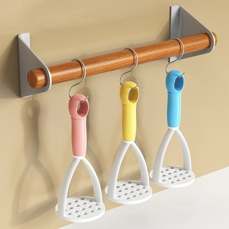 Konyhai burgonyanyomó sárgarépaprés iszapgép Fokhagymadaráló hordozható kézi gyümölcs-zöldség konyhai robotgépek fogantyúval