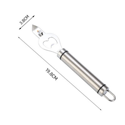 Roostevabast terasest puu-köögiviljatööriist kartulikoorija õunasüdamelõikur melonikühvel kalakaalu kaabits Koduköögi tarvikud