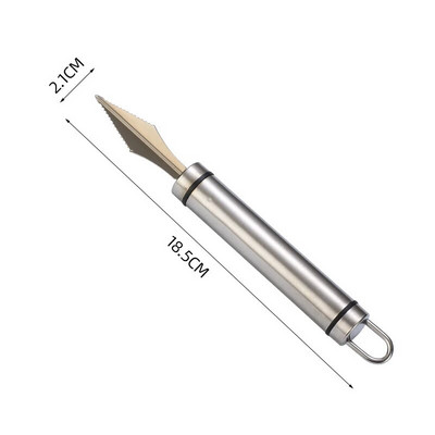 Инструмент за плодове и зеленчуци от неръждаема стомана Белачка за картофи Резачка за ябълкови сърцевини Лопатка за пъпеши Стъргалка за рибени люспи Домашни кухненски аксесоари