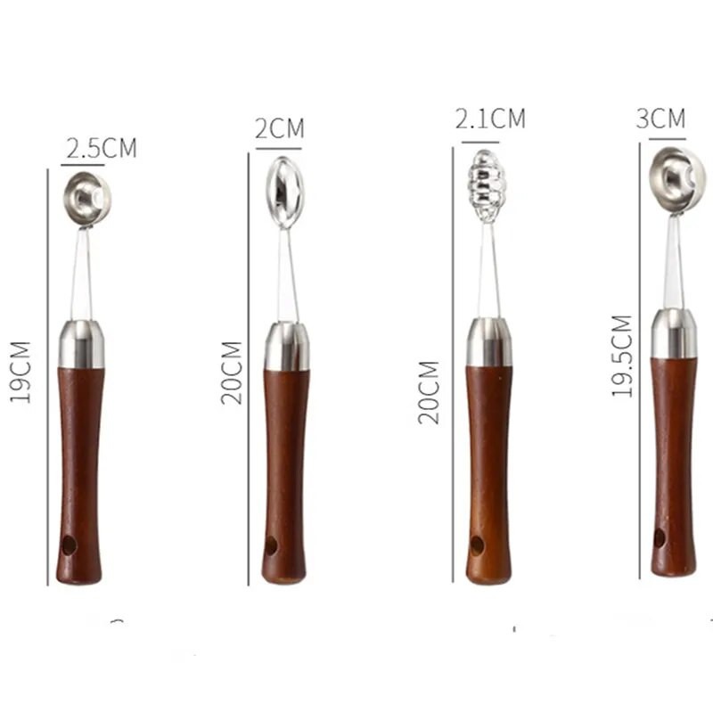 Ploča s voćem Žlica za dinju Nož za rezbarenje od nehrđajućeg čelika Lopatica za sladoled od lubenice Kuhinjski DIY Alati Kućni rezač hrane Naprave