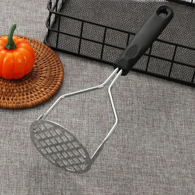 Ανοξείδωτος χάλυβας πατάτας πατάτας πουρές πουρές Ricer Juice maker Potato Pusher Λείος πουρέ πατάτας Θραυστήρας φρούτων Εργαλεία κουζίνας