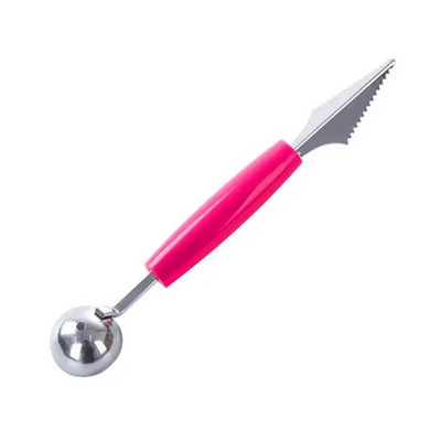 1 vnt Arbūzų ledų kasimo rutulinis šaukštas nerūdijančio plieno arbūzas melionas vaisių drožyba peiliu pjaustytuvu virtuvės prietaisai