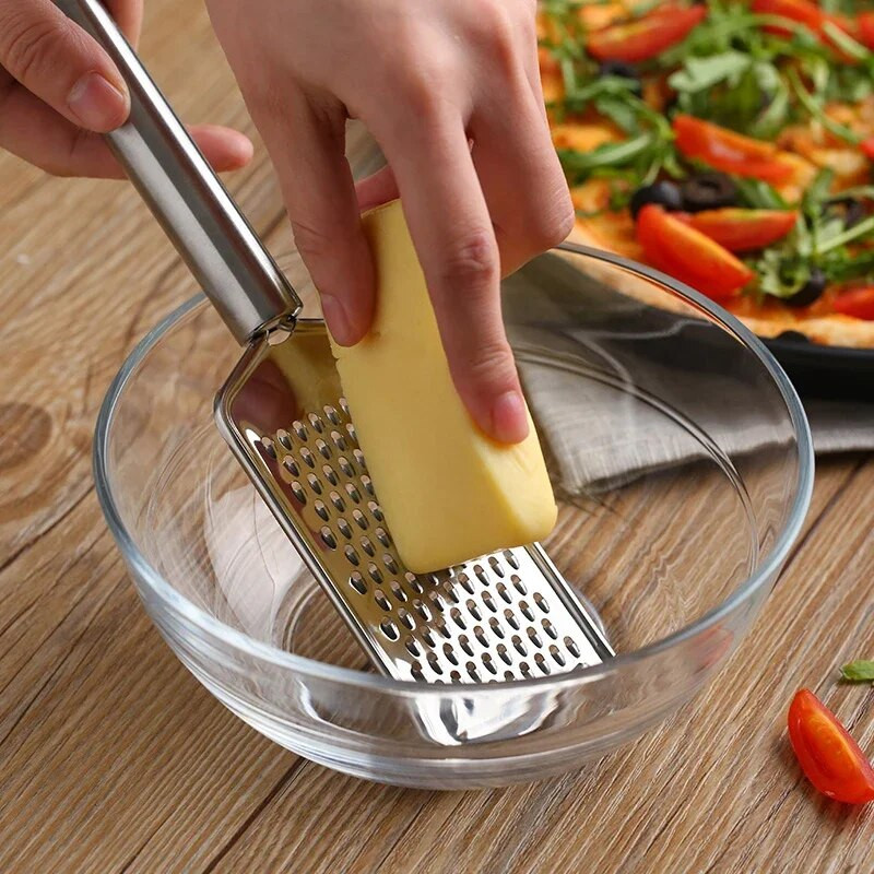 Rende za sir Lemon Zester Kuhinjski set ribeža od nehrđajućeg čelika za sir Začini Đumbir Češnjak Čokolada Povrće Voće