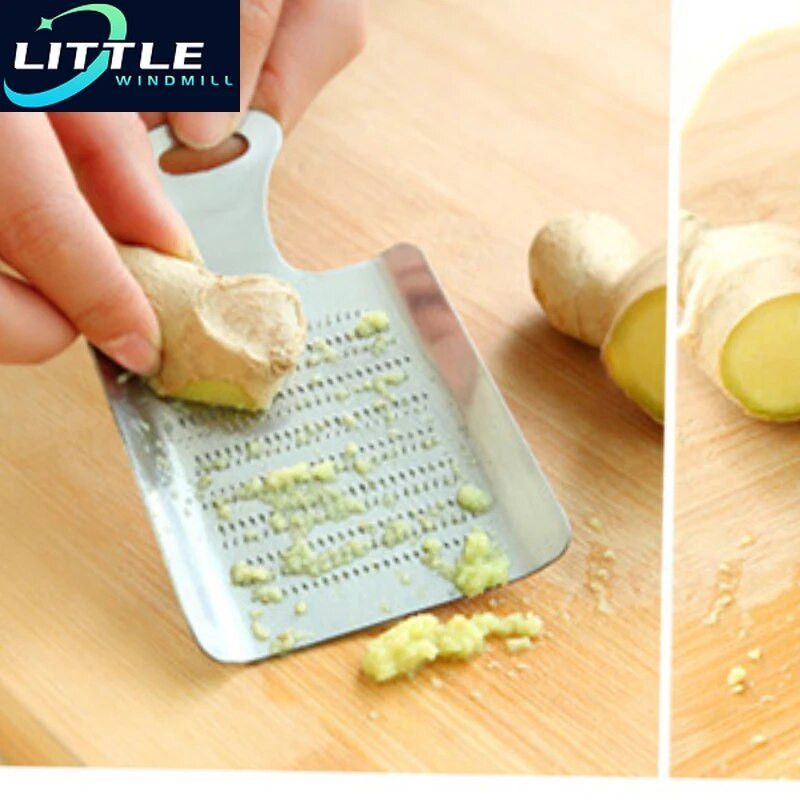 Nou practic Bucătărie Ghimbir Wasabi Răzătoare de usturoi din oțel inoxidabil Instrument de moară Bento Bucătărie de acasă Instrument portabil de tocat alimente