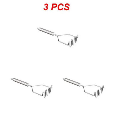 1 ~ 5 bucăți instrument de tăiat pentru zdrobitor de cartofi Concasor pentru presă de cartofi din oțel inoxidabil Ustensile pentru zdrobire de cartofi dulci Pusher pentru piure lat