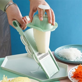 In 1 Grater Vegetables Cutter Carrot Korean Labbage Manual Mandoline Slicer Fruit Potato Peeler Carrot Grater Kitchen Gadgets