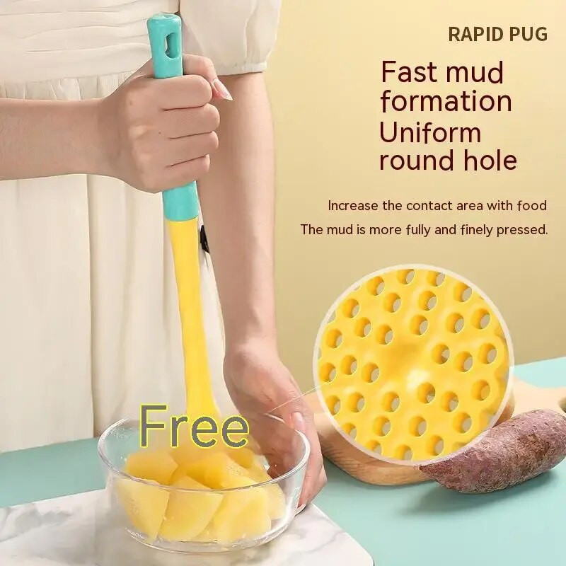 Prijenosna gnječilica za krumpir, pire od bundeve, blender za dječju hranu, ručna mašina za cijeđenje hrane, mulj, drobilica za češnjak, kuhinjska naprava za povrće