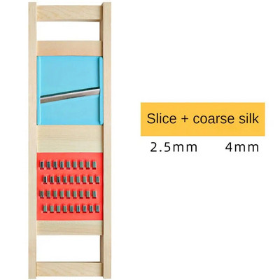 Medinės daržovių trintuvės Bulvių pjaustyklės Buitinės Daržovės Vaisiai Morkų Smulkintuvas Virtuvės Įrankis Smulkintuvas Skustukas Smulkintuvo priedai