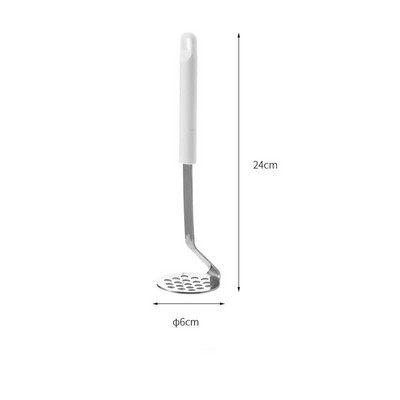 Presă de piure de cartofi din oțel inoxidabil, manuală de uz casnic, alimente pentru copii, mașină de zdrobire de ouă de avocado, unelte de gătit, accesorii și accesorii de bucătărie