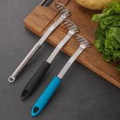 Presă manuală pentru piure de cartofi din oțel inoxidabil Presă manuală pentru usturoi, fructe, legume, presiune manuală, piure pentru sucuri, accesorii de bucătărie