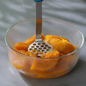 Εγχειρίδιο ανοξείδωτου πολτοποιητή πατάτας Πρέσες σκόρδου Πίεση φρούτων λαχανικών Hand Ricer Puree Juice Maker Αξεσουάρ κουζίνας