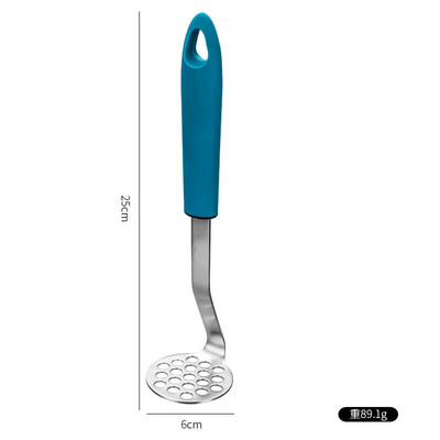 Presă manuală pentru piure de cartofi din oțel inoxidabil Presă manuală pentru usturoi, fructe, legume, presiune manuală, piure pentru sucuri, accesorii de bucătărie