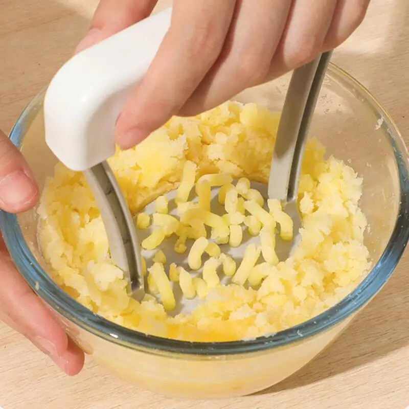 Ergonomiška kūdikių maisto smulkintuvas Kompaktiškas smulkinimo artefaktas Nebrangus bulvių grūstuvas Mitingas žaidimų keitiklis, nešiojamas, efektyvus