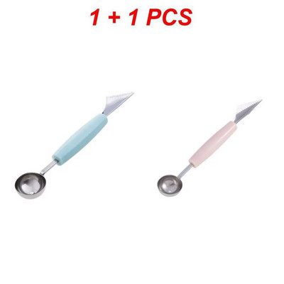 Lingurita pentru inghetata Multifunctional Otel inoxidabil+ Bar de bucatarie Lingura multifunctionala de sapat Usor de curatat 20g Ustensile de bucatarie Durabile
