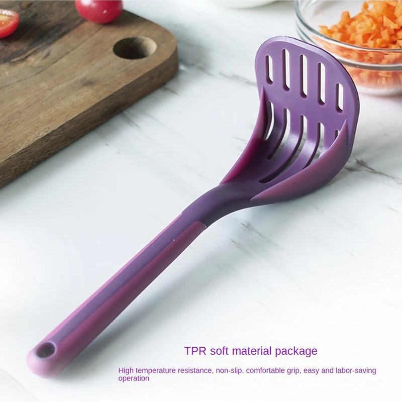 Artefact pentru cartofi sub presiune Violet Rezistență la uzură Aderență confortabilă Practicabilitate ridicată Depozitare convenabilă Masina de presare a noroiului 80g