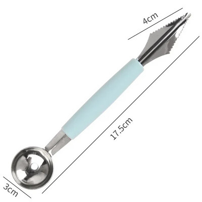 Virtuvės įrankiai Ledų kasimo rutulinis šaukštas nerūdijančio plieno arbūzas mango vaisių drožybos peilis "pasidaryk pats" ledų gaminimo aparatas Pagrindinis puslapis