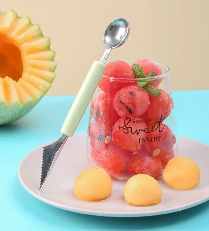 Virtuvės įrankiai Ledų kasimo rutulinis šaukštas nerūdijančio plieno arbūzas mango vaisių drožybos peilis "pasidaryk pats" ledų gaminimo aparatas Pagrindinis puslapis