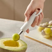 Kuhinjski alat Lopta od nehrđajućeg čelika Lopatica za lubenicu Dinja Rezač voća Lopatica za sladoled Kućanska
