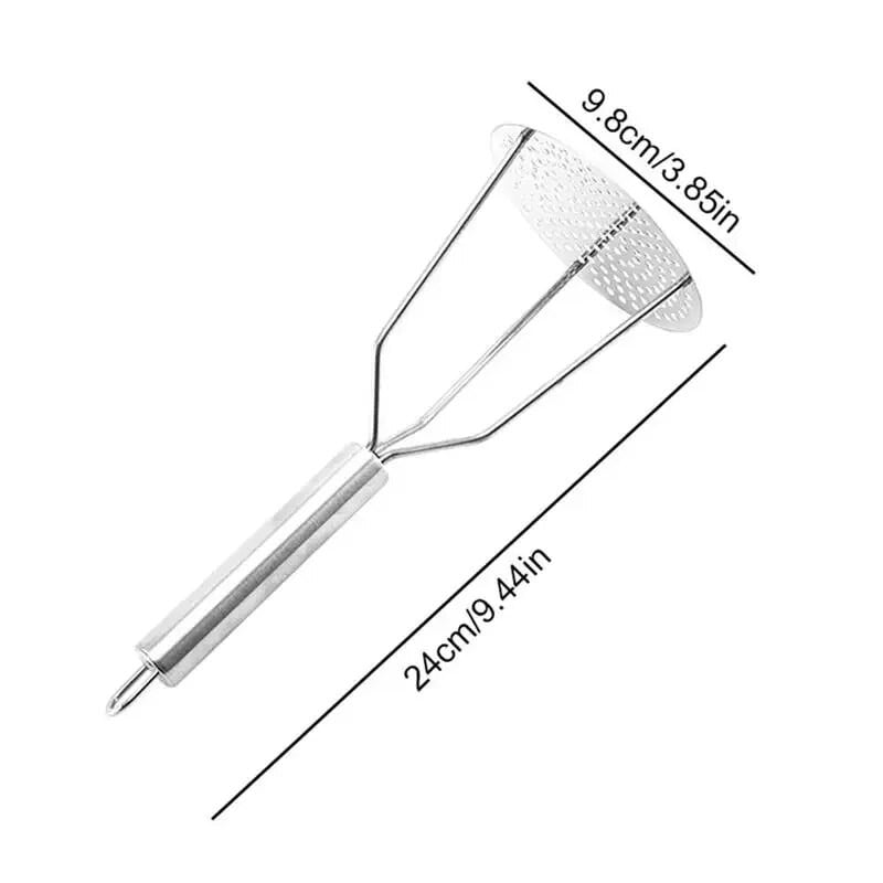 Presuotų bulvių grūstuvas ryžių tyrės sulčių gamintojas Bulvių stūmiklis Sklandžiai trintų bulvių grūstuvas Vaisių įrankiai