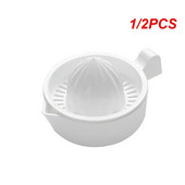 1/2 KOM. Sokovnik za limun, visokokvalitetni, izdržljivi, prijenosni, praktičan, dugotrajni sokovnik, mali prijenosni sokovnik, kuhinjske potrepštine