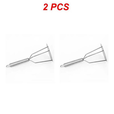 2 ΤΕΜ από ανοξείδωτο χάλυβα Potato Masher Vegetable Masher Crush Vegetable Fruit Press Maker Εργαλείο κουζίνας Gadget Αξεσουάρ κουζίνας