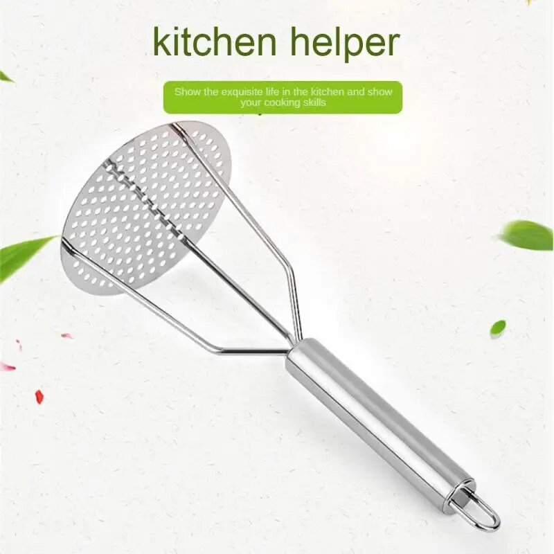 2 ΤΕΜ από ανοξείδωτο χάλυβα Potato Masher Vegetable Masher Crush Vegetable Fruit Press Maker Εργαλείο κουζίνας Gadget Αξεσουάρ κουζίνας