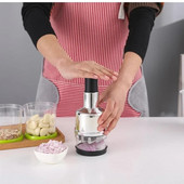 Svogūnų smulkintuvas Daugiafunkcis rankinis spaudimas Česnakai Svogūnų pjaustytuvas Pomidorų smulkintuvas Vaisių ir daržovių Įrankiai Maisto smulkintuvas Svogūnų smulkintuvas