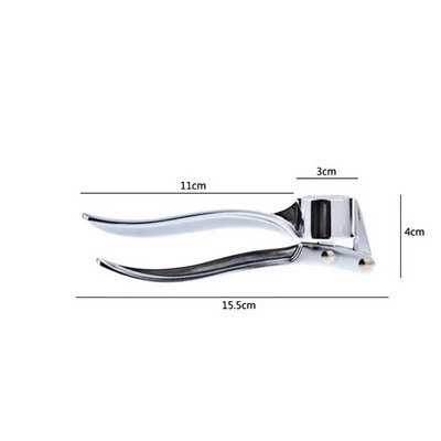 Presă de usturoi, presă de usturoi cu ștanțare manuală din aliaj de zinc piure de usturoi