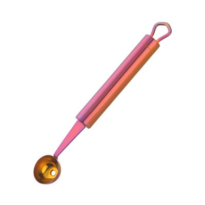 Oțel inoxidabil Pepene Pepene Pepene Pepene Minge Lingură Fructe Lingură Înghețată Sorbet Instrument de gătit Accesorii de bucătărie Gadget-uri