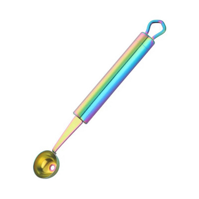 Oțel inoxidabil Pepene Pepene Pepene Pepene Minge Lingură Fructe Lingură Înghețată Sorbet Instrument de gătit Accesorii de bucătărie Gadget-uri