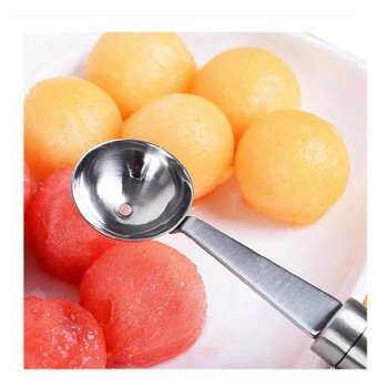 Нож за издълбаване на плодове Диня Baller Инструменти за декориране Ice Cream Dig Ball Ложица Spoon Baller Направи си сам Инструмент за различни студени ястия