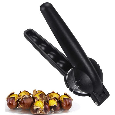 Uusimad 2 in 1 Nuts Sheller Chestnut Clip pähklitangid Avaleht Metallist Chestnut Sheller Nut Avaja Lõikur Koorte eemaldamine Köögitööriistad 2023