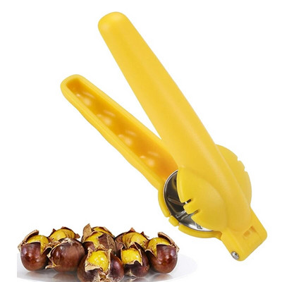 Uusimad 2 in 1 Nuts Sheller Chestnut Clip pähklitangid Avaleht Metallist Chestnut Sheller Nut Avaja Lõikur Koorte eemaldamine Köögitööriistad 2023
