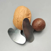 Cokytoop 1-4vnt./rinkinys Mini riešutų traškučiai nerūdijančio plieno Macadamia graikinių riešutų atidarytuvas Nešiojami stovyklavimo virtuvės priedai Riešutų įrankiai